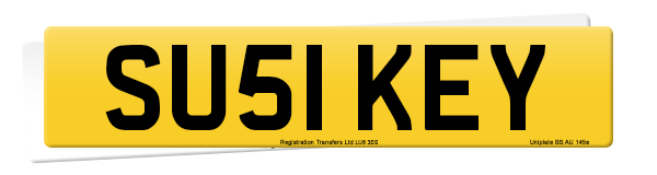 Registration number SU51 KEY